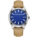 Héritage Homme ® Cuir Bleu