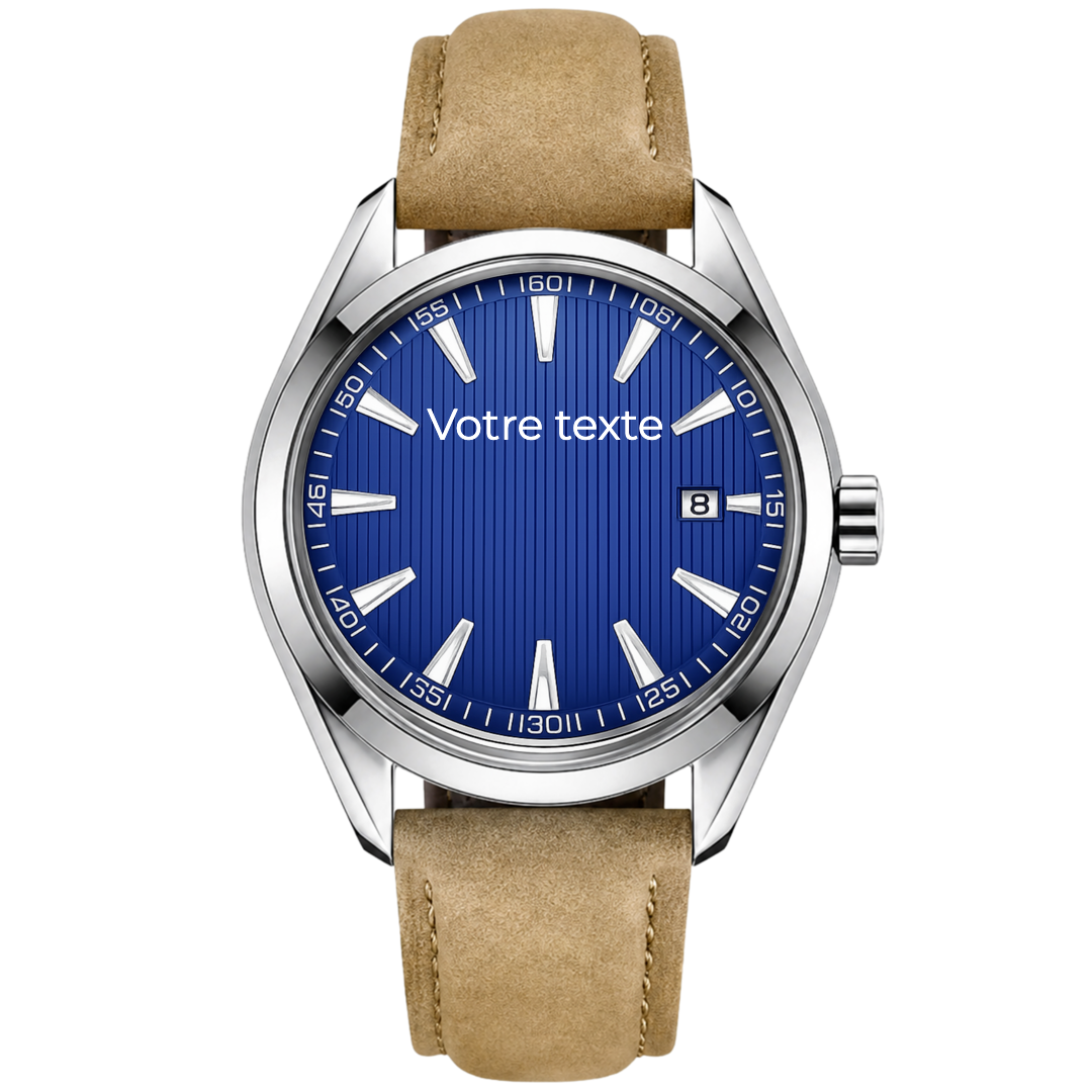 Héritage Homme ® Cuir Bleu