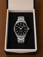 Héritage Homme ® Noir Acier 41mm