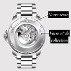 Héritage Noir Acier ® Homme 41mm