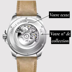 Héritage Bleu Cuir ® Homme 41mm