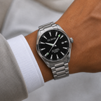 Héritage Noir Acier ® Homme 41mm