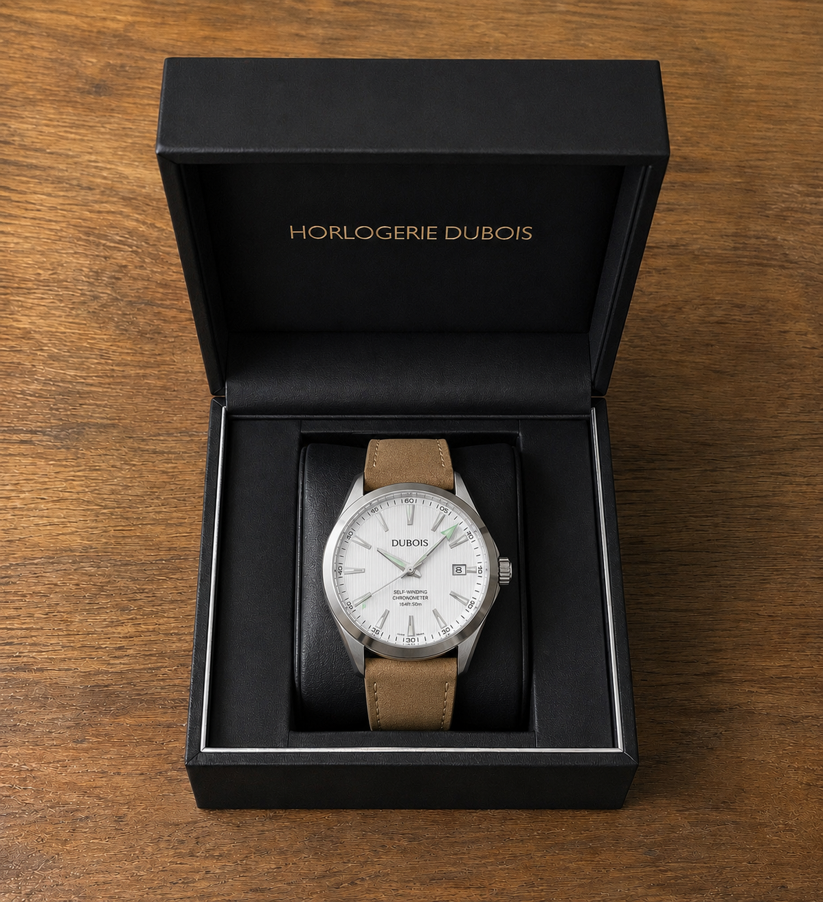 Héritage Blanc Cuir ® Homme 41mm