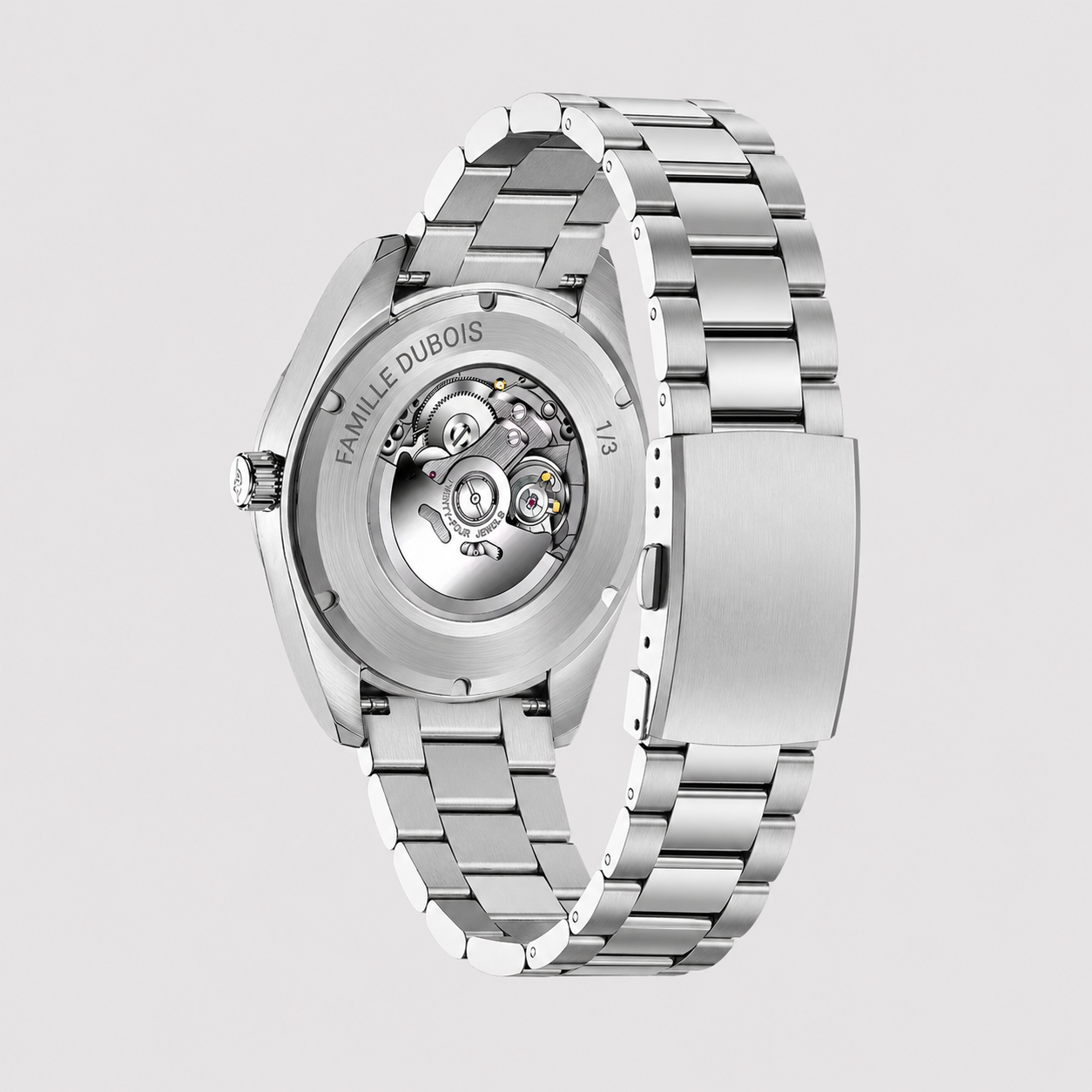 Héritage Noir Acier ® Homme 41mm