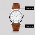 Héritage Femme ® Blanc Cuir 36mm
