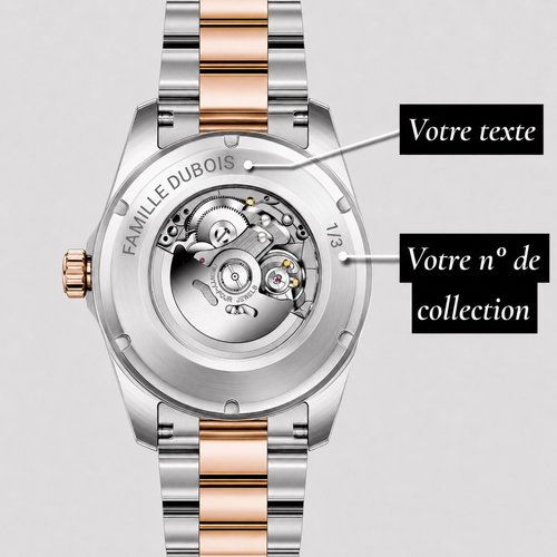 Héritage Femme ® Rose or 36mm