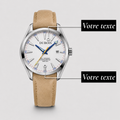 Héritage Blanc Cuir ® Homme 41mm