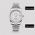 Héritage Femme ® Blanc Acier 36mm