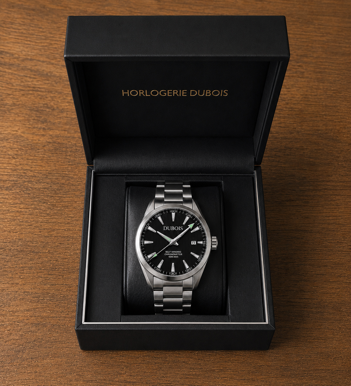 Héritage Noir Acier ® Homme 41mm