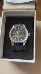 Héritage Homme ® Noir Cuir 41mm