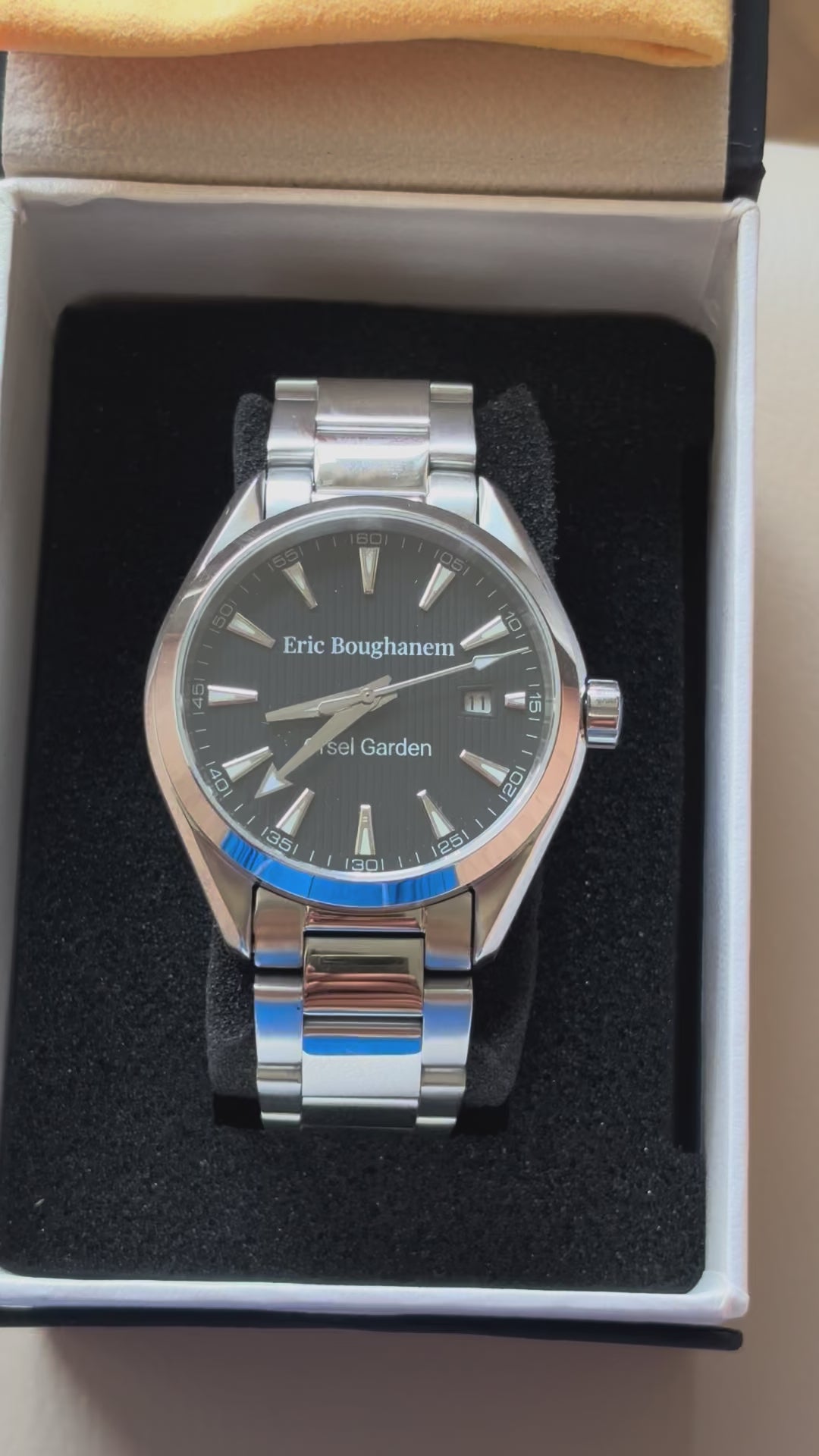Héritage Homme ® Noir Acier 41mm