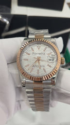 Héritage Femme ® Blanc Or 36mm