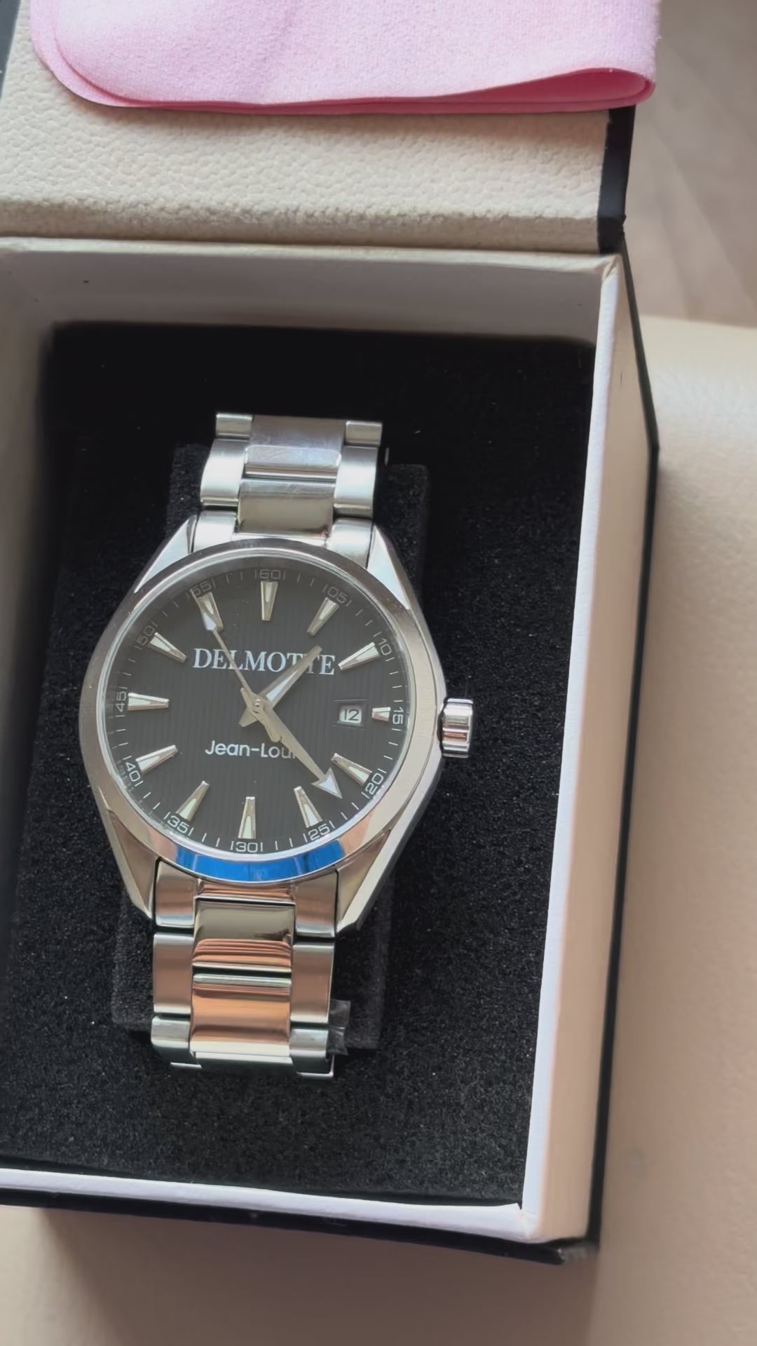 Héritage Homme ® Noir Acier 41mm