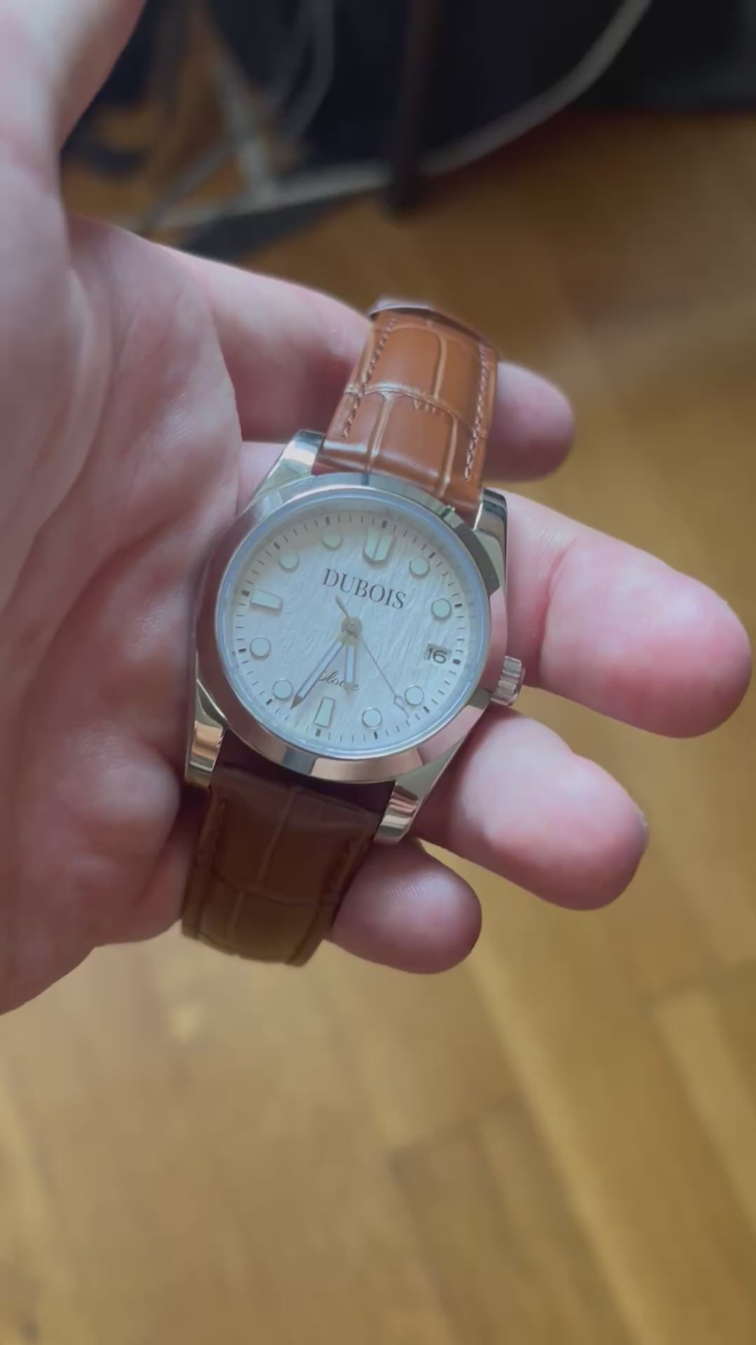 Héritage Femme ® Blanc Cuir 36mm